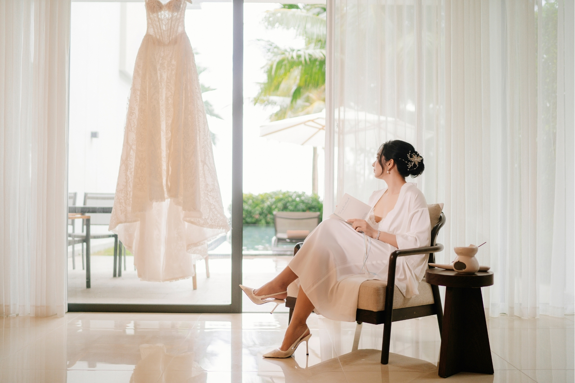 Bride at Angsana Villa